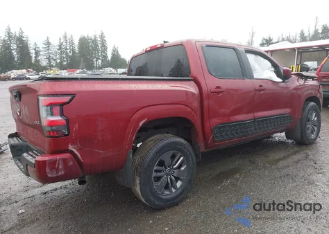 2025 Nissan Frontier Sv 4X4 from USA, damaged, VIN 1N6ED1EK6SN625791